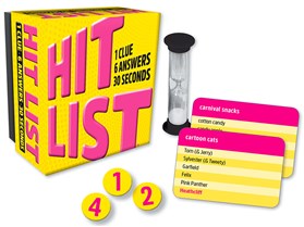 Hit List party card game