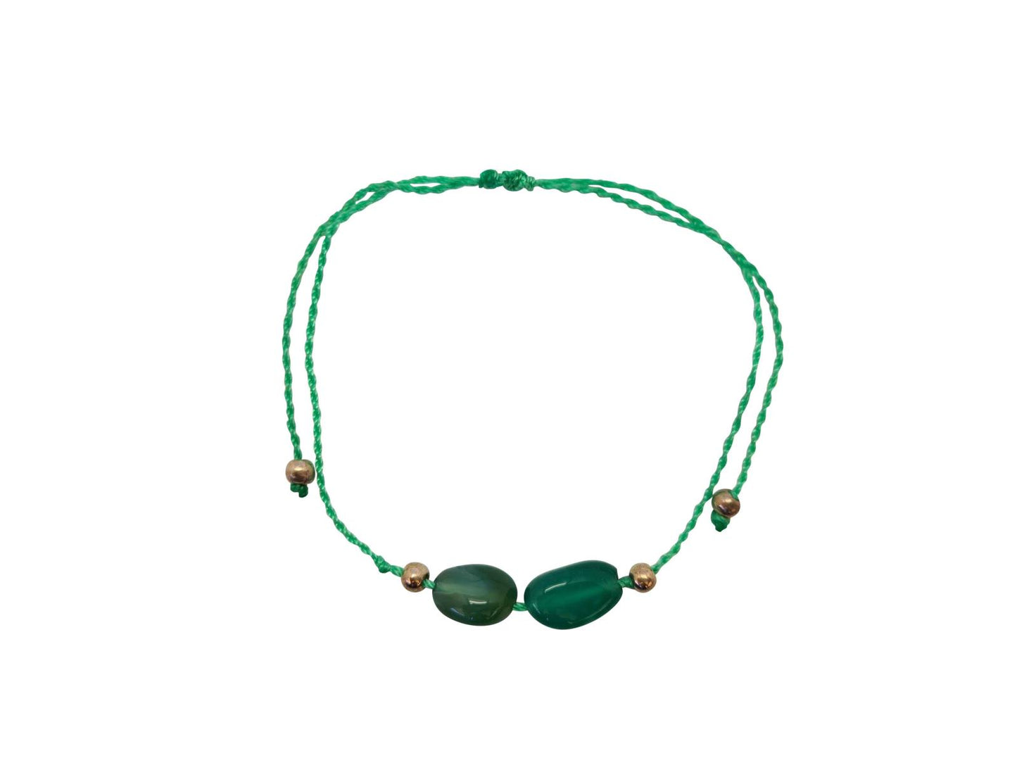 B122 BRACELET STRING WITH GEMSTONE