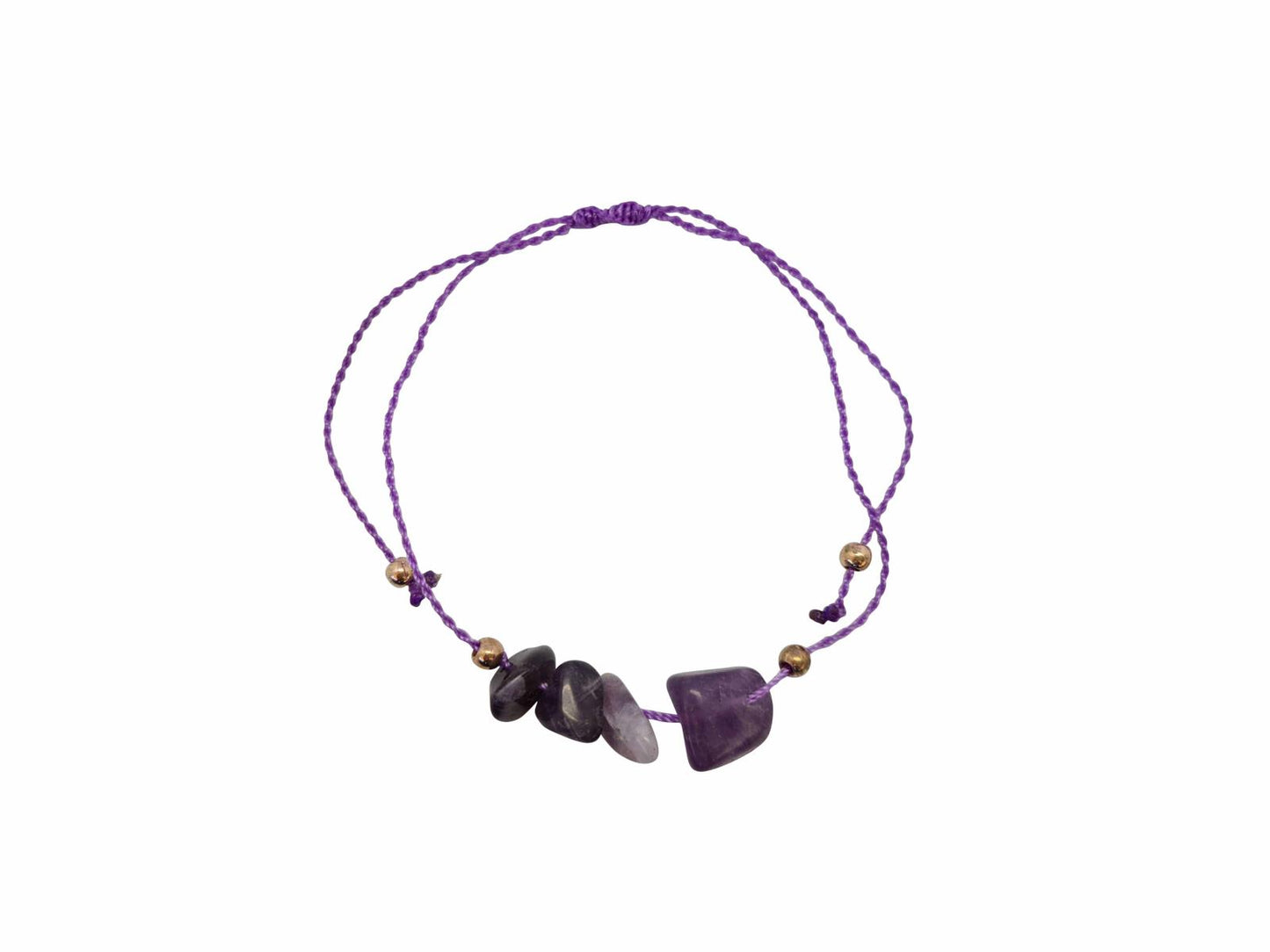 B122 BRACELET STRING WITH GEMSTONE