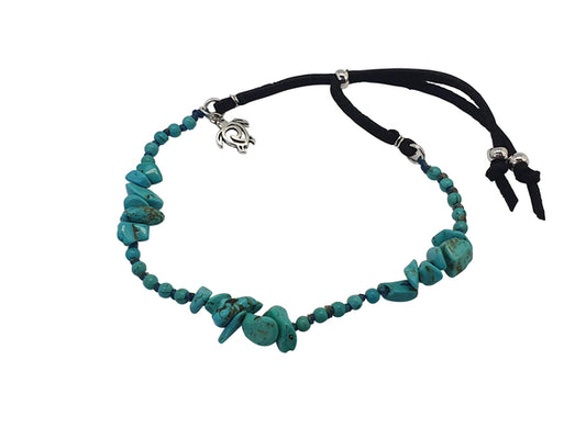 B139 smoothGemstone Bead Bracelet