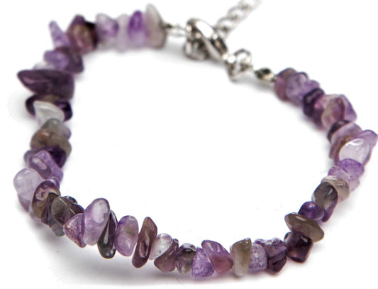 B940 Gemstone chip bracelet