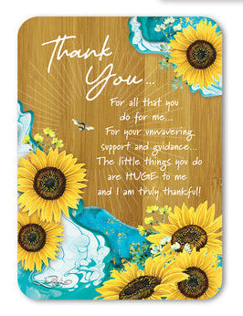 Lisa Pollock Decorative Plaque Thank You Bee Sunny