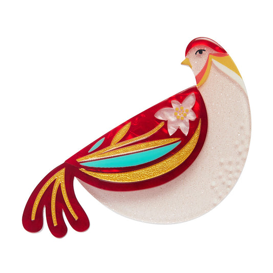 Partridge Perfection Erstwilder Brooch