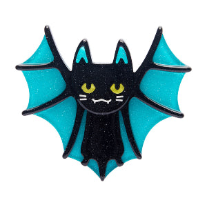 Bat cat Erstwilder Brooch