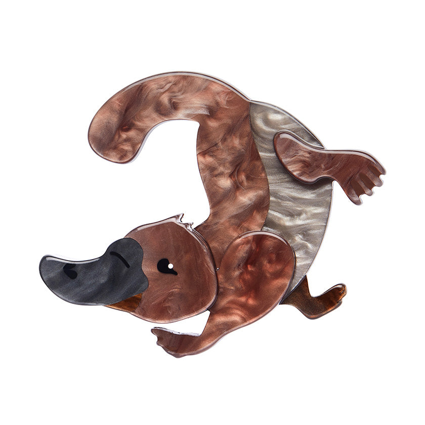 Puddles the Platypus Erstwilder Brooch