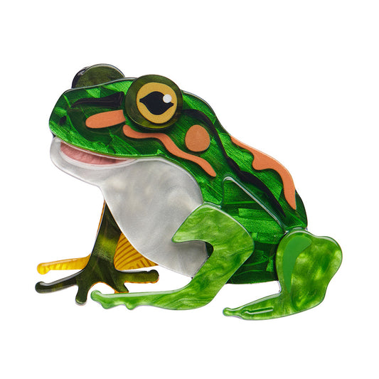 Frodo The Frog Erstwilder Brooch