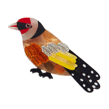 Go For Goldfinch Erstwilder Brooch