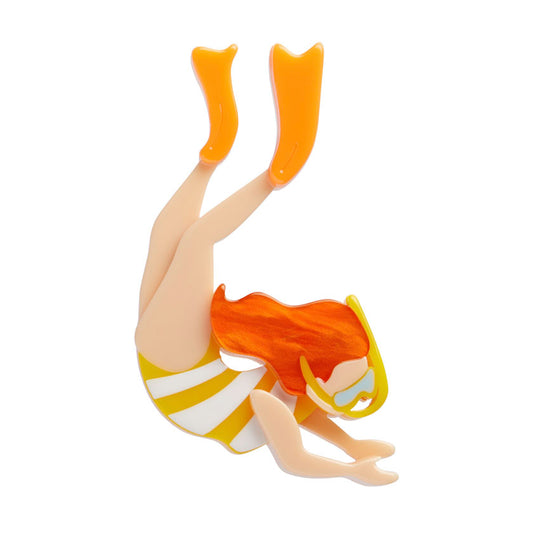 Snorkeler Sheree Erstwilder Brooch