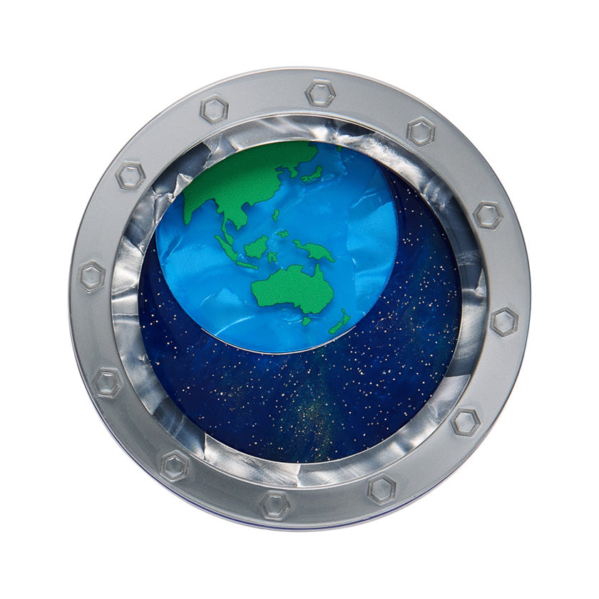 Tiny Blue Dot Erstwilder Brooch