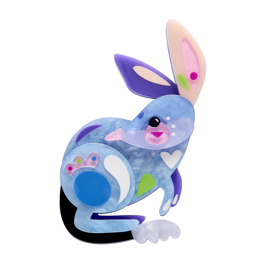 Colorful Bilby Erstwilder Brooch on a white background