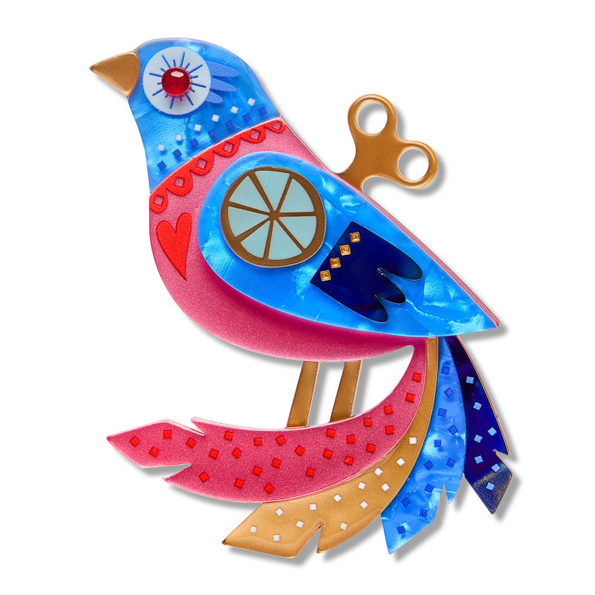 The Wind up Erstwilder Brooch