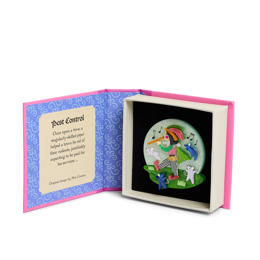 Charming Erstwilder Pest Control Brooch - A Whimsical Touch to Your Jewellery Collection