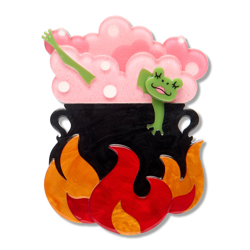 Spookin Spa Day Erstwilder Brooch