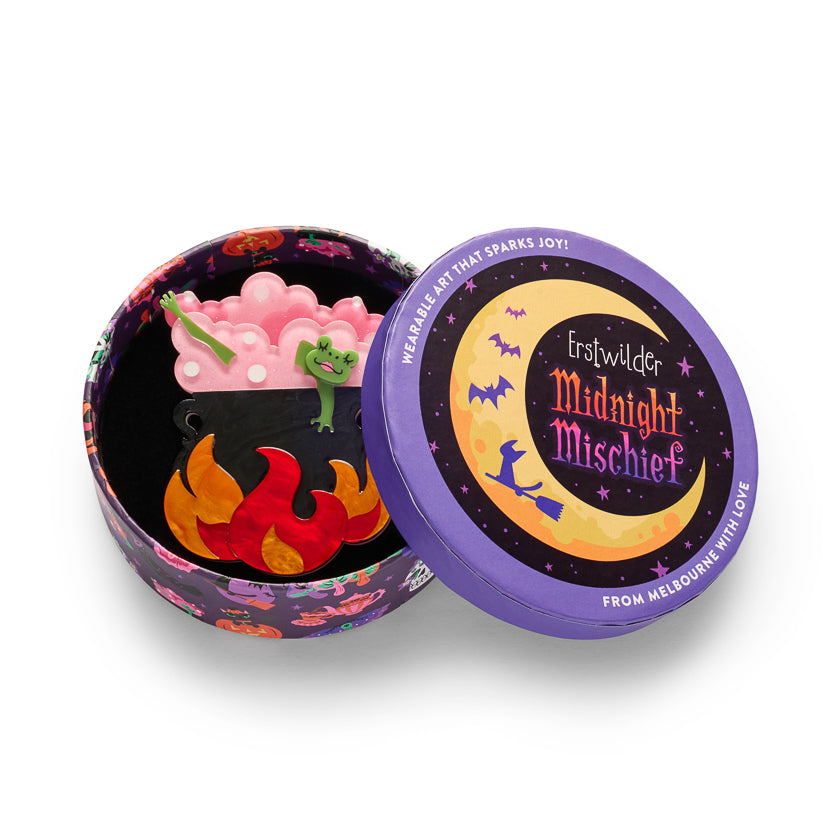 Spookin Spa Day Erstwilder Brooch