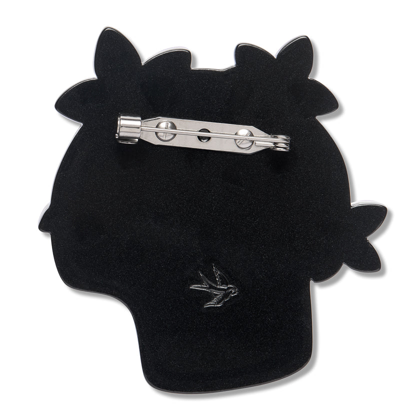 Shade of Night Erstwilder Brooch