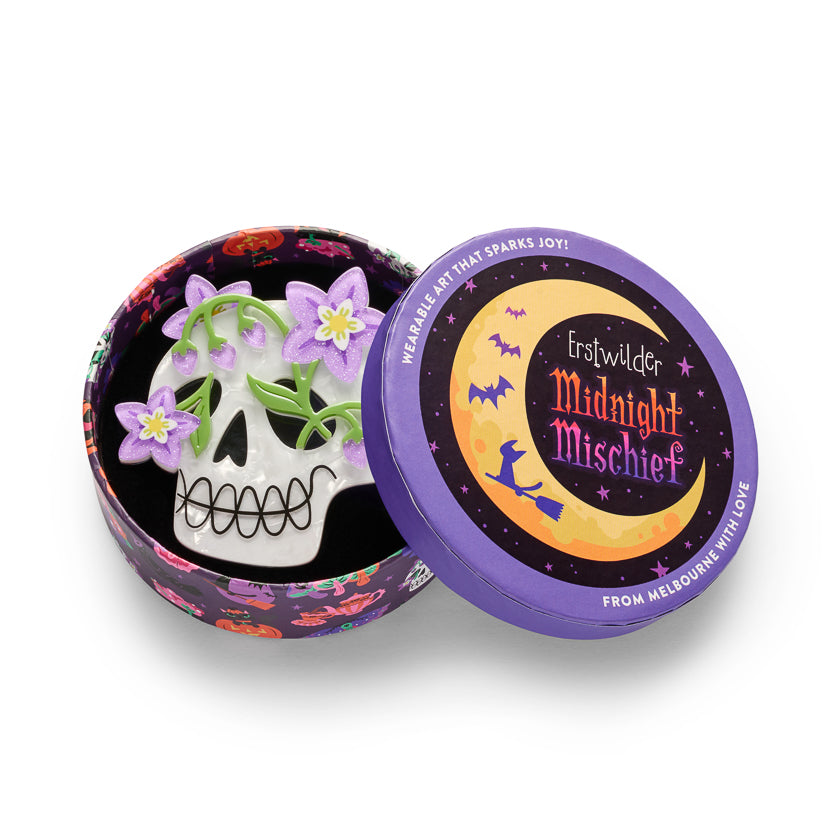 Shade of Night Erstwilder Brooch