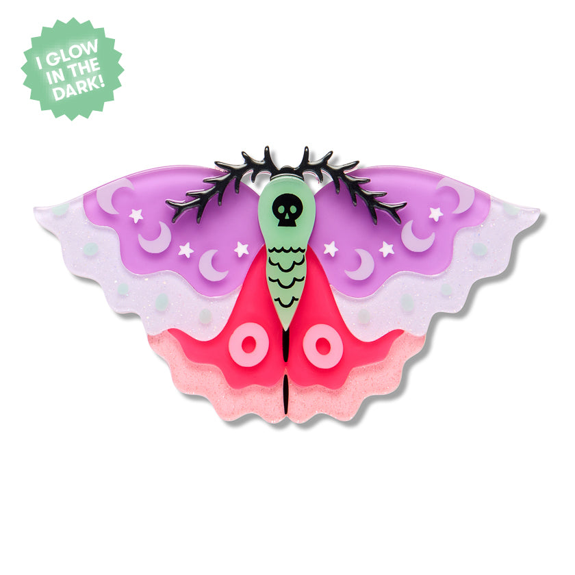 Flutter By Night ERstwilder Brooch