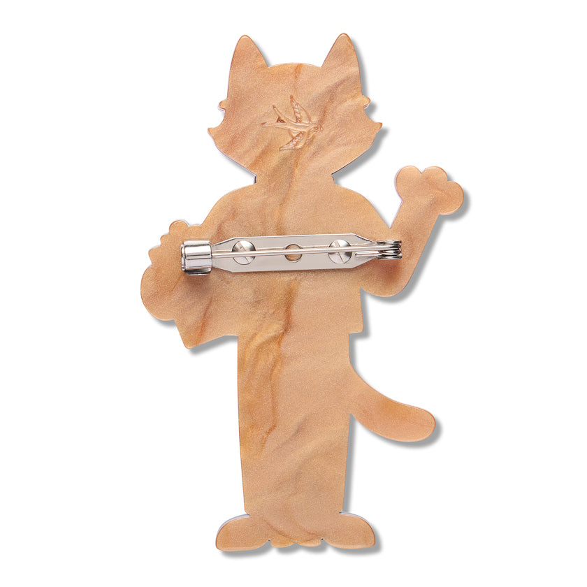 Whiskers M.D Erstwilder Brooch