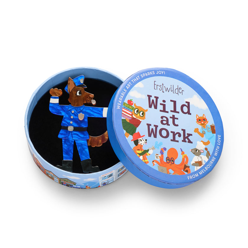 Office Wags Erstwilder Brooch