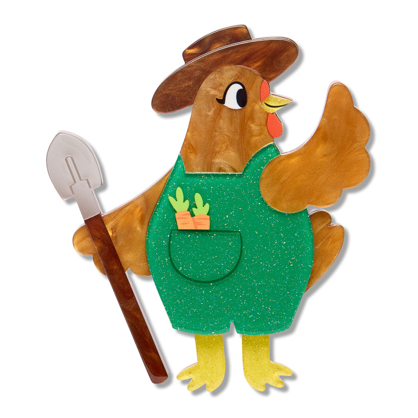 Coop Boss Erstwilder Brooch