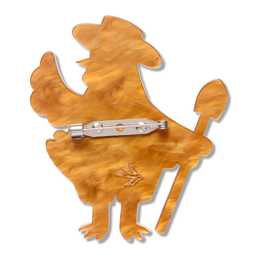 Coop Boss Erstwilder Brooch