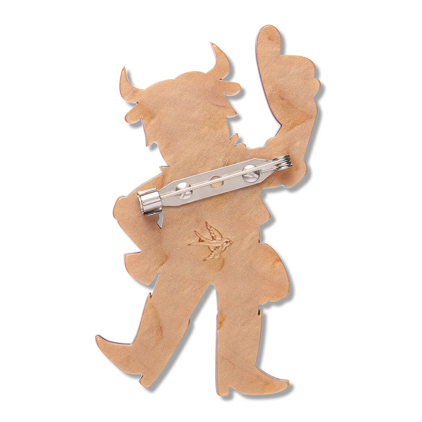Marshall Longhorn Erstwilder Brooch