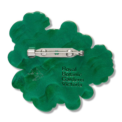 back of austral strork erstwilder brooch