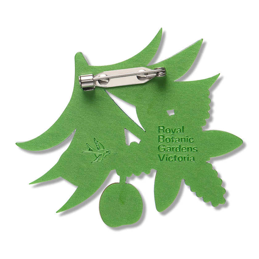 Wombat berry Erstwilder Brooch