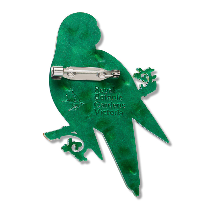Musk Lorikeet Erstwilder Brooch