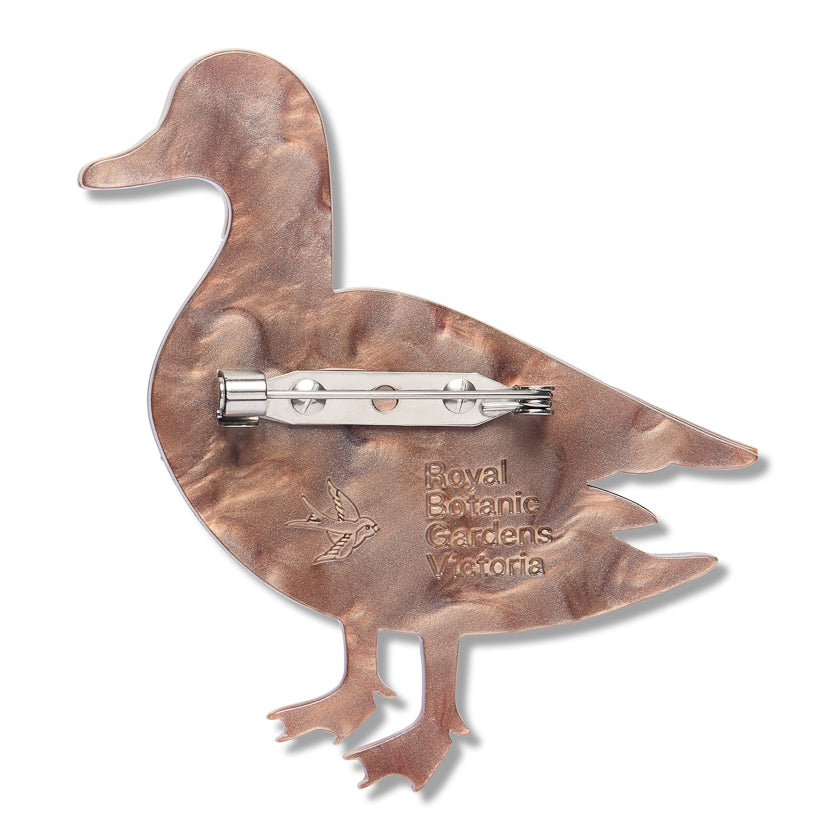 Pacific Black Duck Erstwilder Brooch