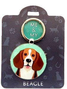 Me & My Pet Dog Keyring Beagle