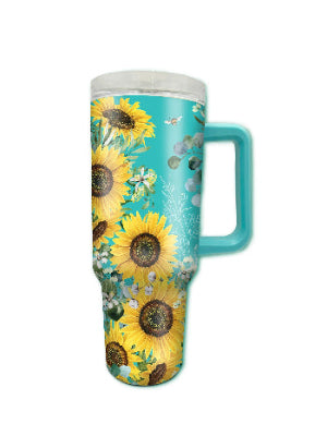 Lisa Pollock Mugmazing Bee SunnyStainless Steel  Travel Mug