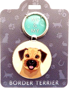 Me & My Pet Dog Keyring Boarder Terrier