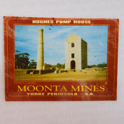 FRIDGE MAGNET HUGHES PUMP HOUSE