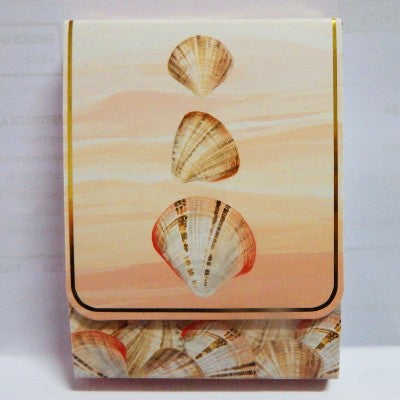 Punch Studios Clam Shells purse note Pad