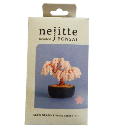 Nejitte Beaded weeping cherry Bonsai Seed Bead wire craft kit