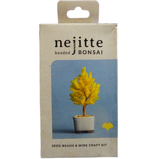 Nejitte beaded bonsai kit Ginko