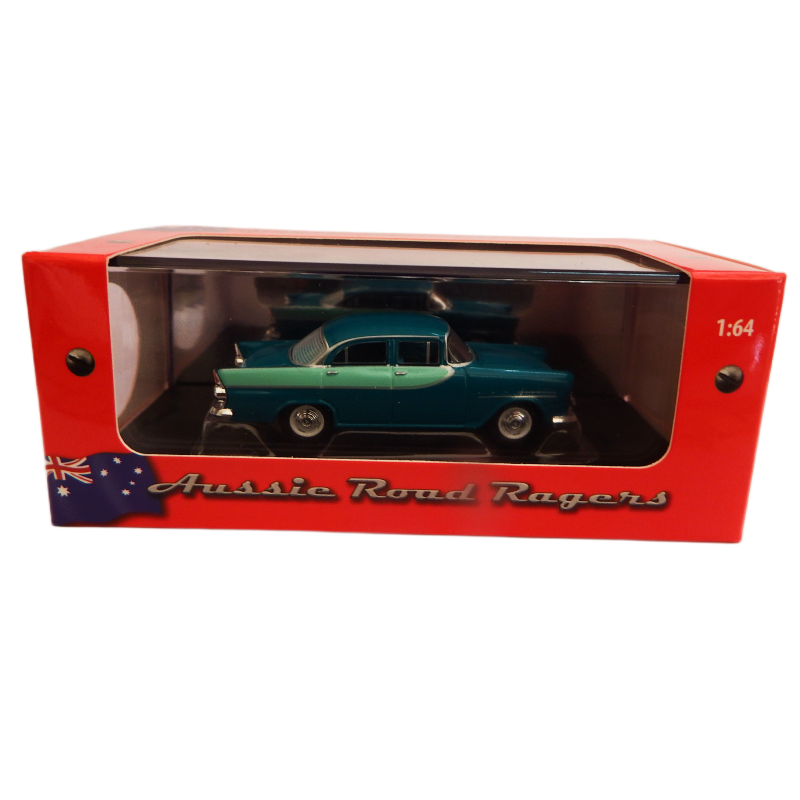 Model car in a 'Aussie Road Ragers' box with a red border