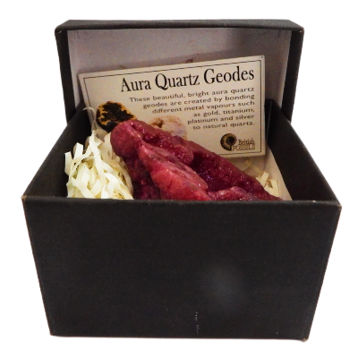 Aura Quartz Geode