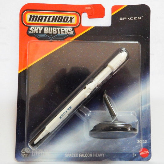 Matchbox Skybusters SpaceX Falcon Heavy Lift Rocket