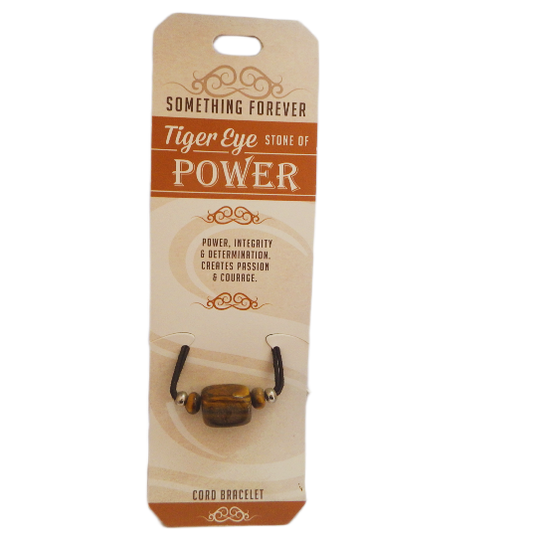 Tigers Eye Cord Bracelet Something Forever Jewellery