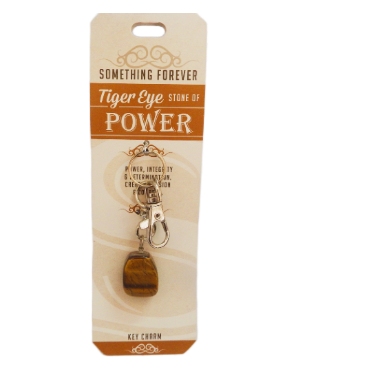 Tigers Eye Key Charm Something Forever Jewellery