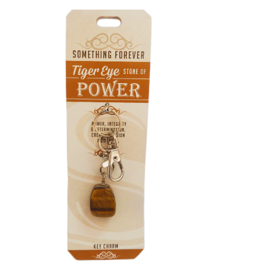 Tigers Eye Key Charm Something Forever Jewellery