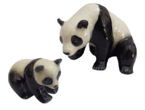 panda  with baby  Set 2