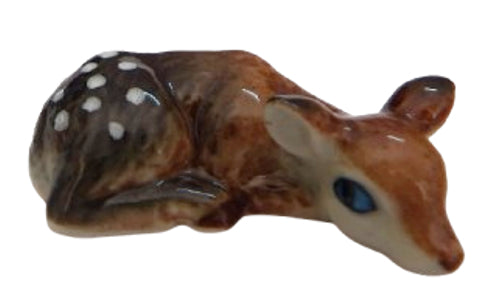 Bambi Lay Head Miniature Figurine