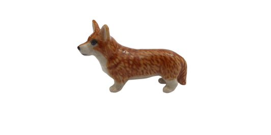 Corgi Mini Miniature Porcelain Figurine