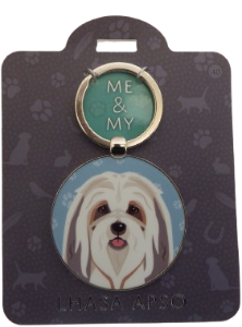 Me & My Pet Dog Keyring Lhasa Apso