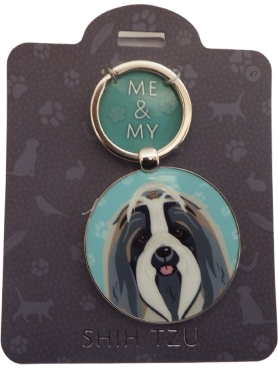 Me & My Pet Dog Keyring Shihtzu