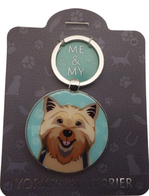 Me & My Pet Dog Keyring Yorkshire Terrier