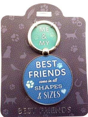 Me & My Pet sayings keyring Best Friends